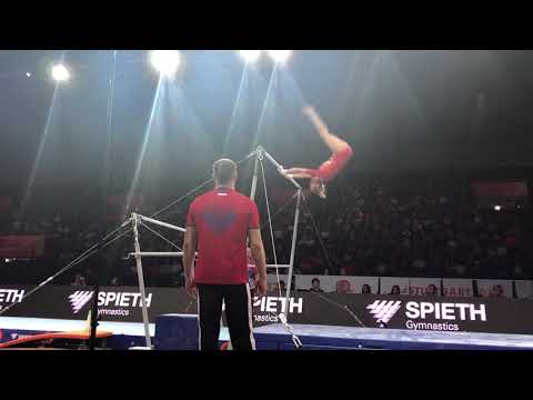 Daria Spiridonova RUS UB podium training   2019 World Championships in Stuttgart