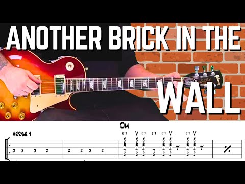Pink Floyd | Another Brick In The Wall Guitar Lesson | FREE DOWNLOADABLE TABS | Rhythm & Lead Guitar