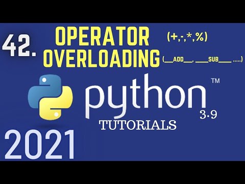 Python 3 9 Tutorials Operator Overloading In Python Types Of Polymorphism Polymorphism
