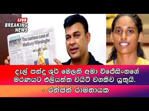 එලියන්ත වයිට් හොර වෙදෙක් - රන්ජන් රාමනායක