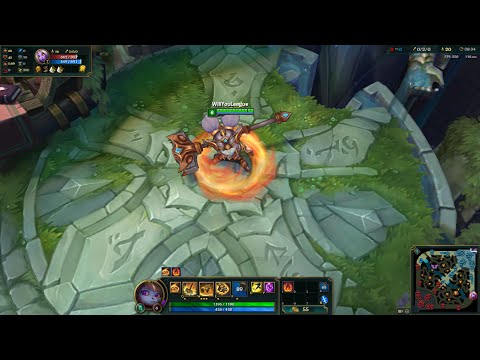 Battle Regalia Poppy 전투 예복 뽀삐 - 일러스트, Keeper of the Hammer Ability Preview.