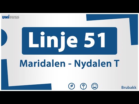 Linje 51 Maridalen - Nydalen T