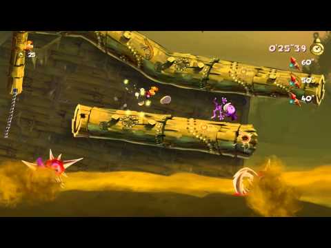 Rayman Legends Playthrough Part 48: Teensies In Trouble - Quick Sand [Invaded]