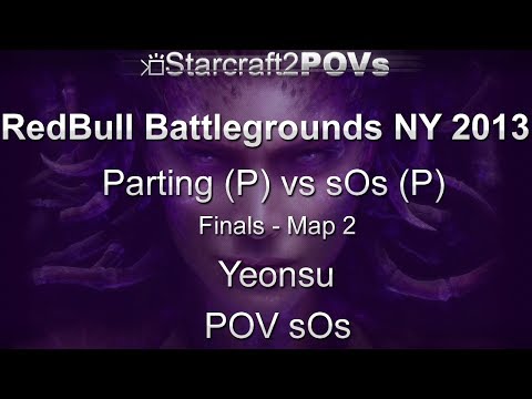 SC2 HotS - Red Bull NY 2013 - PartinG vs sOs - Finals - Map 2 - Yeonsu - sOs