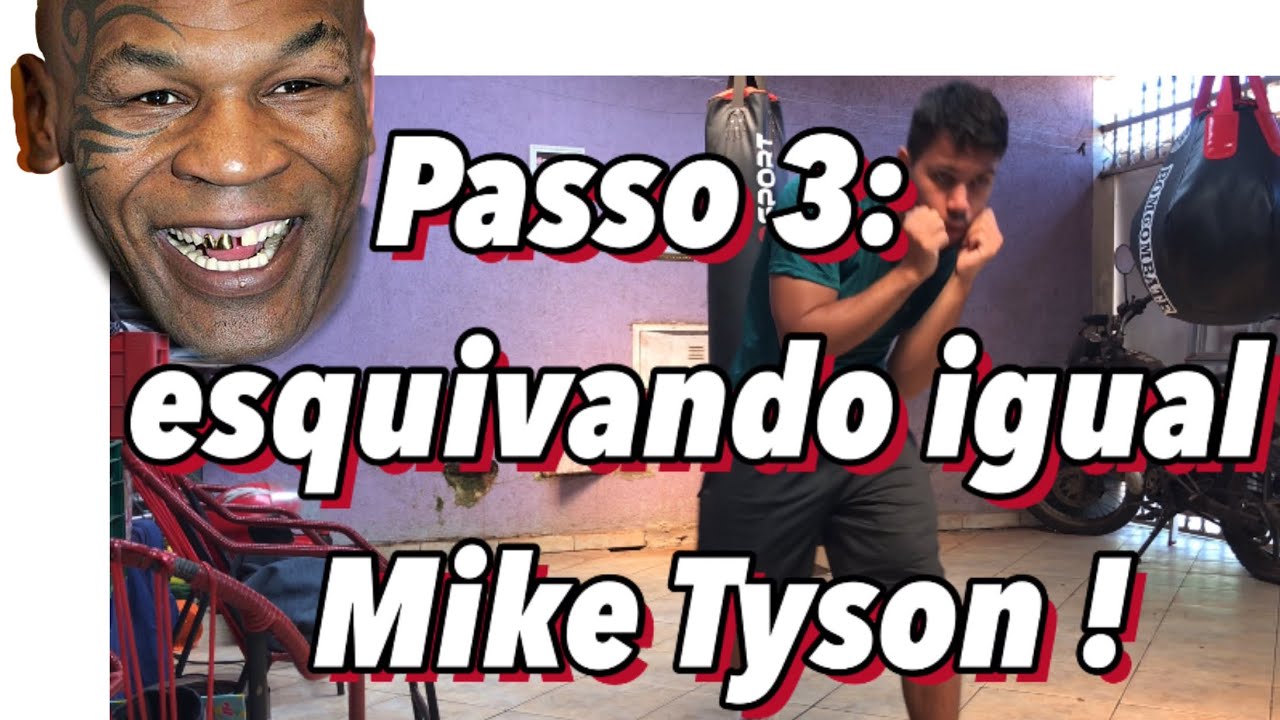 COMO ESQUIVAR igual o Mike Tyson? Esquivar movimentando
