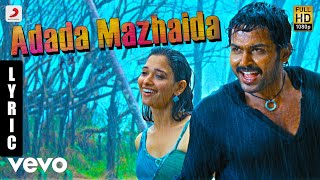 Paiya - Adada Mazhaida Tamil Lyric  Yuvanshankar R