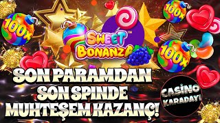 Sweet Bonanza | SON ANDA MUHTEŞEM KAZANÇ | BIG WIN #sweetbonanzarekor #sweetbonanzataktik #bigwin Video Video