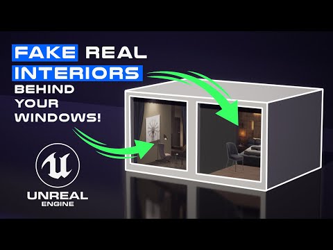 Fake Interiors Behind Your Windows In Unreal Engine 5 Using Interior Shader Mapping