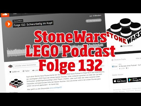 StoneWars LEGO Podcast Folge 132: Schwurbelig im Kopf