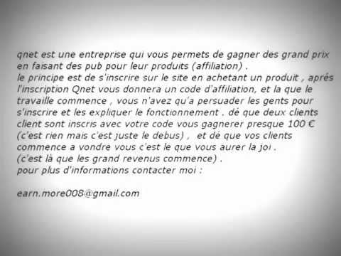 comment gagner sur qnet