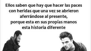 Una Historia Diferente -Santiago Cruz ft. Dani Martin- (Letra-Lyric)