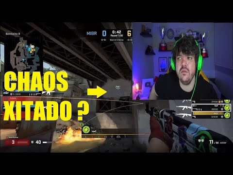 GAULES ANALISANDO OS CLIPS DA CHAOS X MIBR