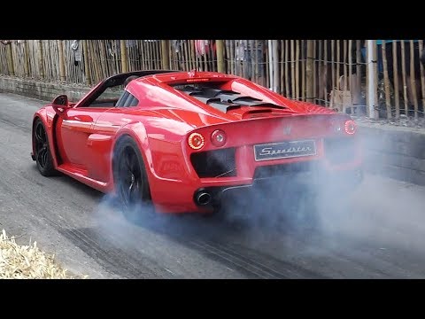 Noble M600 Speedster w/ LOUD Backfires Tune - Yamaha 4.4 Twin-Turbo V8 Sound!