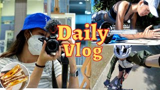 Vlog 35🌤️Daily Vlog| Chill week: self-care errands, biking, workout | It's Prianne
