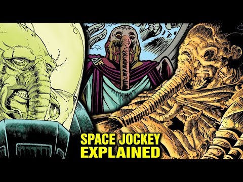 ALIEN: ORIGINS - WHEN THE SPACE JOCKEY MET THE HUMANS - WHAT IS THE SPACE JOCKEY? MALA'KAK EXPLAINED