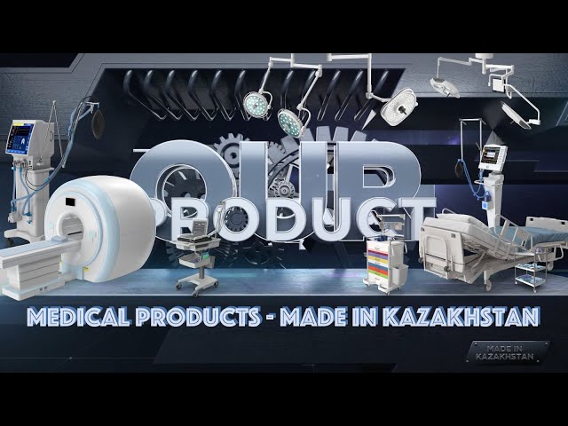 Who manufactures special blood containers in Kazakhstan?