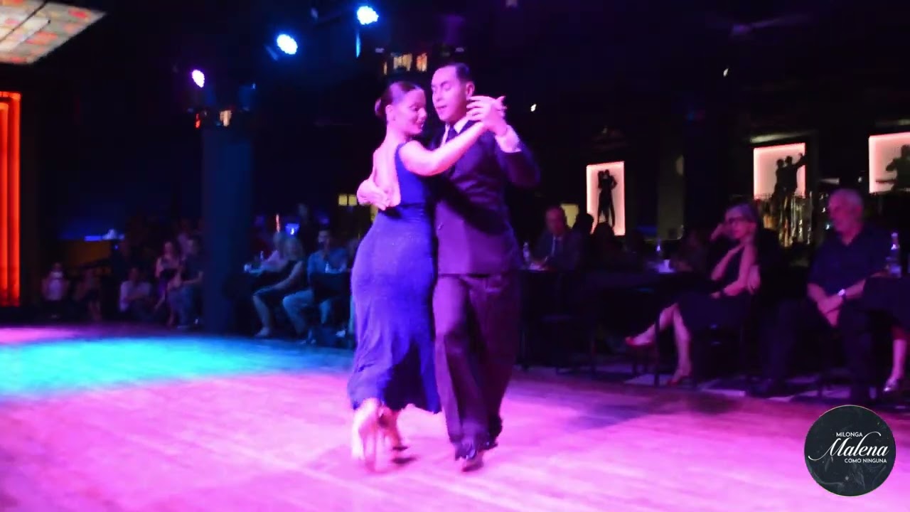 Campeones Mundiales de Tango: Suyay Quiroga & Jonny Carvajal en Milonga Malena "COMO NINGUNA"!!  4/4