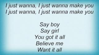 Alpha - I Just Wanna Make You Lyrics