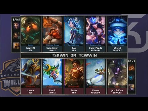 SK vs CW Game 2 Highlights - SK GAMING vs COPENHAGEN WOLVES - Week 7 EU LCS SUMMER 2015