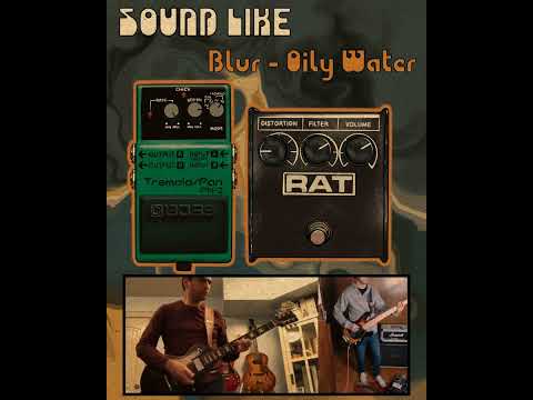 Sound like Blur - Oily Water | guitar inspired by live sound | collab with @alexantuneezcgy