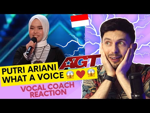 YAZIK reacts to Putri Ariani | America's Got Talent