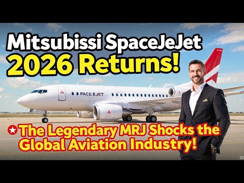 😱 Mitsubishi SpaceJet 2026 RETURNS: The Legendary MRJ Shocks the Global Aviation Industry! ✈️🔥