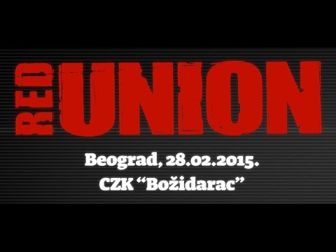 Red Union - Live 28.02.2015. @CZK Božidarac, Beograd