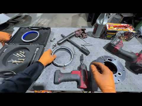How to Change Front Main Seal // Front Crank Shaft Seal on Cummins ISX15
