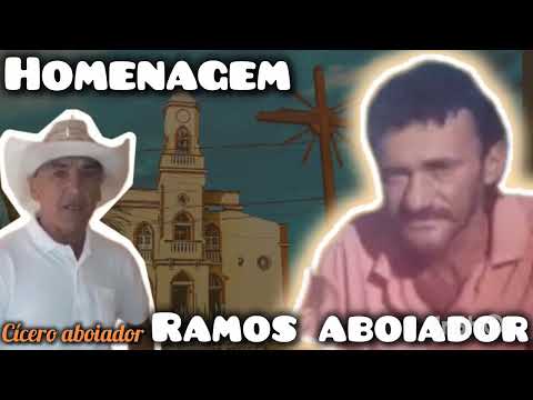 Homenagem a ramos aboiador que foi um grande poeta da cidade da cidade  salgado de São Félix PB