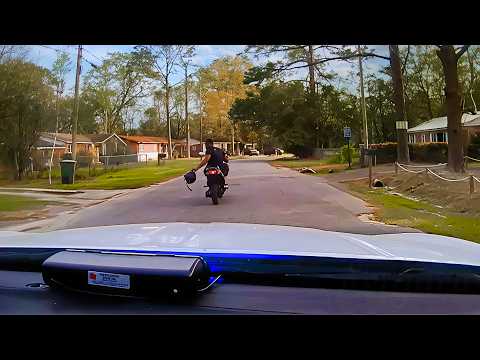 Alleged Kidnapper Takes Police on Motorcycle Chase