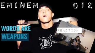 My Daughter asked me to REACT to  |Eminem, D12 (Words Are Weapons) 😳😳