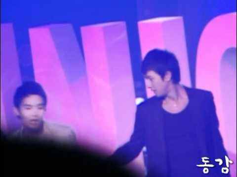 [Fancam] 090313 Music Bank rehearsal - Why I Like You - Hankyung focus [동감]