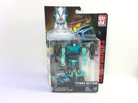 Transformers: Titans Return - Deluxe SERGEANT KUP w/ Flintlock