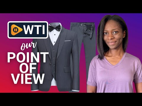YFFUSHI Men's Slim Fit 3 Piece Suit One Button Business Wedding Prom Suits Blazer Tux Vest Trousers Dark Grey Large - WTI product video review