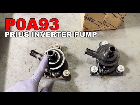 P0A93 : HYBRID INVERTER COOLANT PUMP REPLACEMENT : 2007 TOYOTA PRIUS