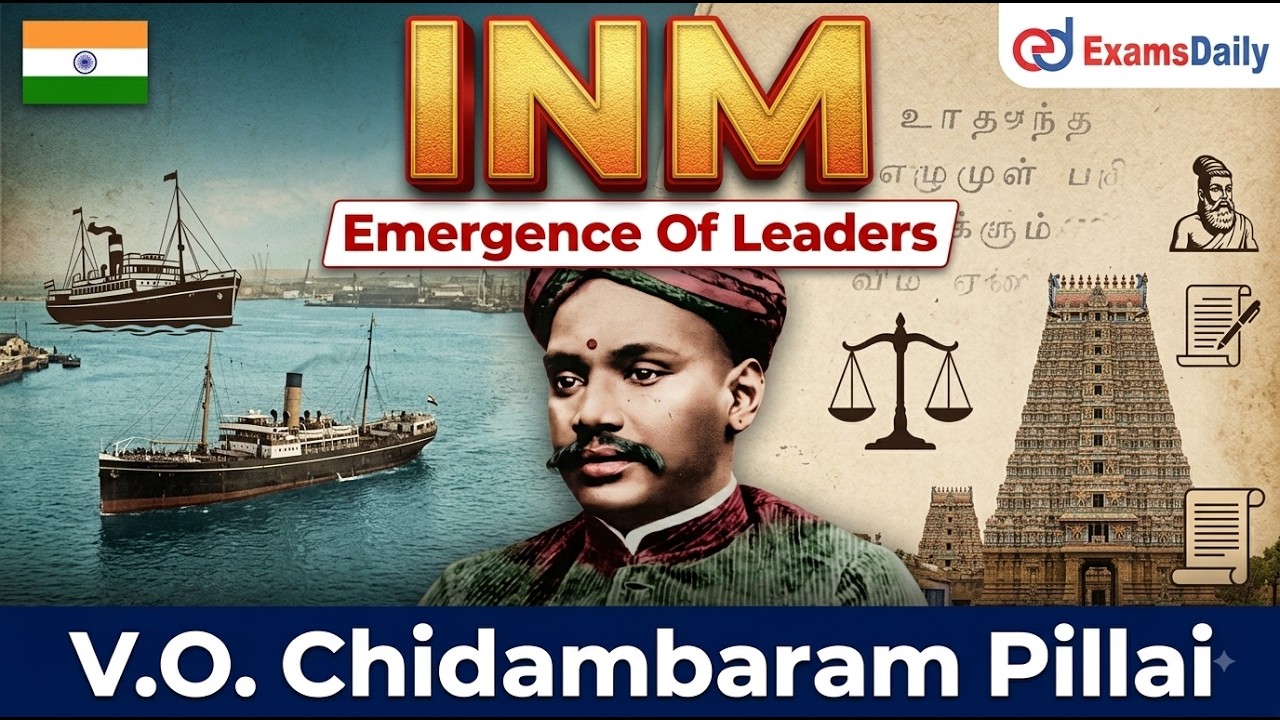 INM - Emergence of Leaders - V.O. Chidambarampillai