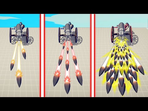 EVOLUTION OF ULTIMATE GATLING GUN | TABS - Totally Accurate Battle Simulator