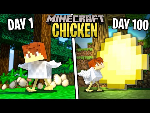 Ryguyrocky - I survived 100 Days as a Chicken in Minecraft