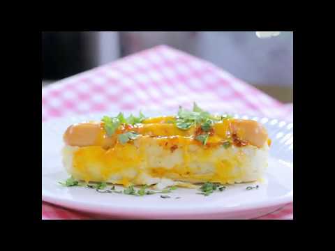 Cheddar Hot Dogs with Vienna Sausage