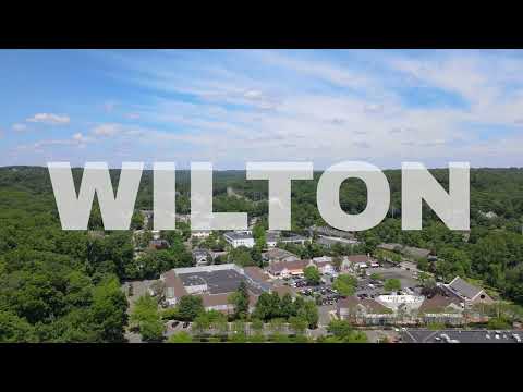 Wilton Connecticut - Aerial Footage