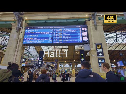 Exploring Gare du Nord: Europe's Busiest Train Station! 🚉🌍