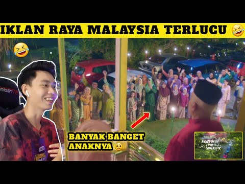 IKLAN RAYA MALAYSIA PALING BIKIN NGAKAK YANG PERNAH KU LIHAT ! KONVOI EPIC FANTASTIC 2019 (reaction)