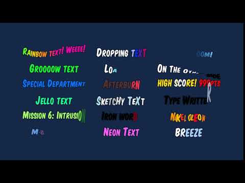 TextMesh Pro Effect - Animation System for TextMesh Pro for Unity!