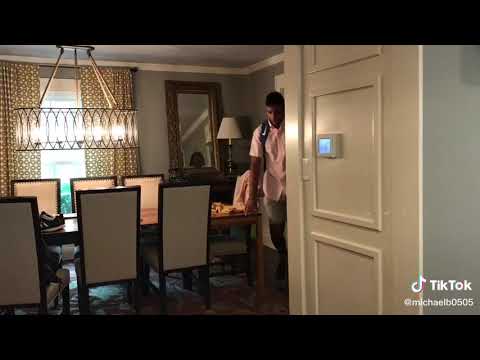 Michael Behling performs his skit