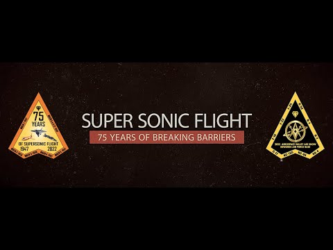 75th Anniversary of Supersonic Flight Ceremony