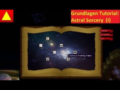Astral Sorcery Minecraft Mod Basics in detail Basics Manual GER