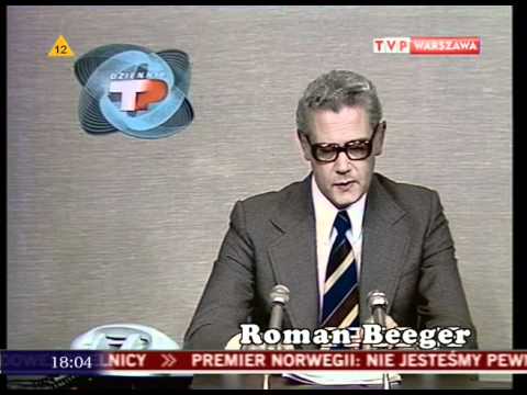 Dziennik Telewizyjny (DTV) - Czołówka i zapowiedź prowadzącego 1978.