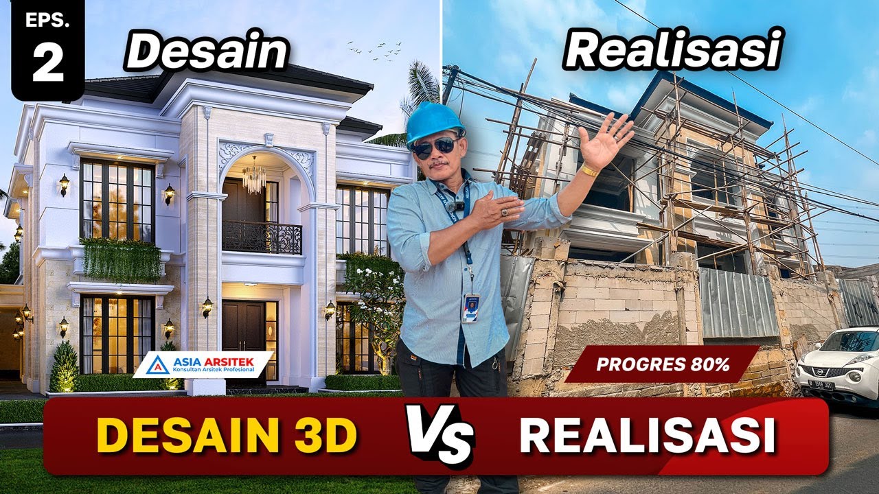 Bangun Rumah Mewah 2 Lantai di Karang Tengah Tangerang Eps 2
