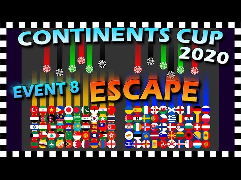 Escape Marble Race - Continents Cup - Event 8