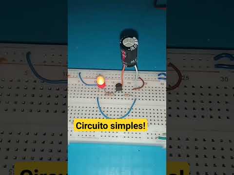 |Circuito pisca LED de forma simples| (BC547)